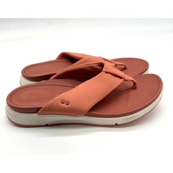 Ryka Timid Sandals Womens Re-Zorb Lite Flip Flop Lightweight Pink Clay 8.5W - Picture 3 of 11